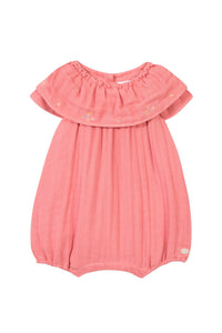 Combinaison courte Mon Premier Trousseau - Pivoine