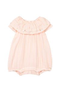 Mon Premier Trousseau short jumpsuit - Pale Pink