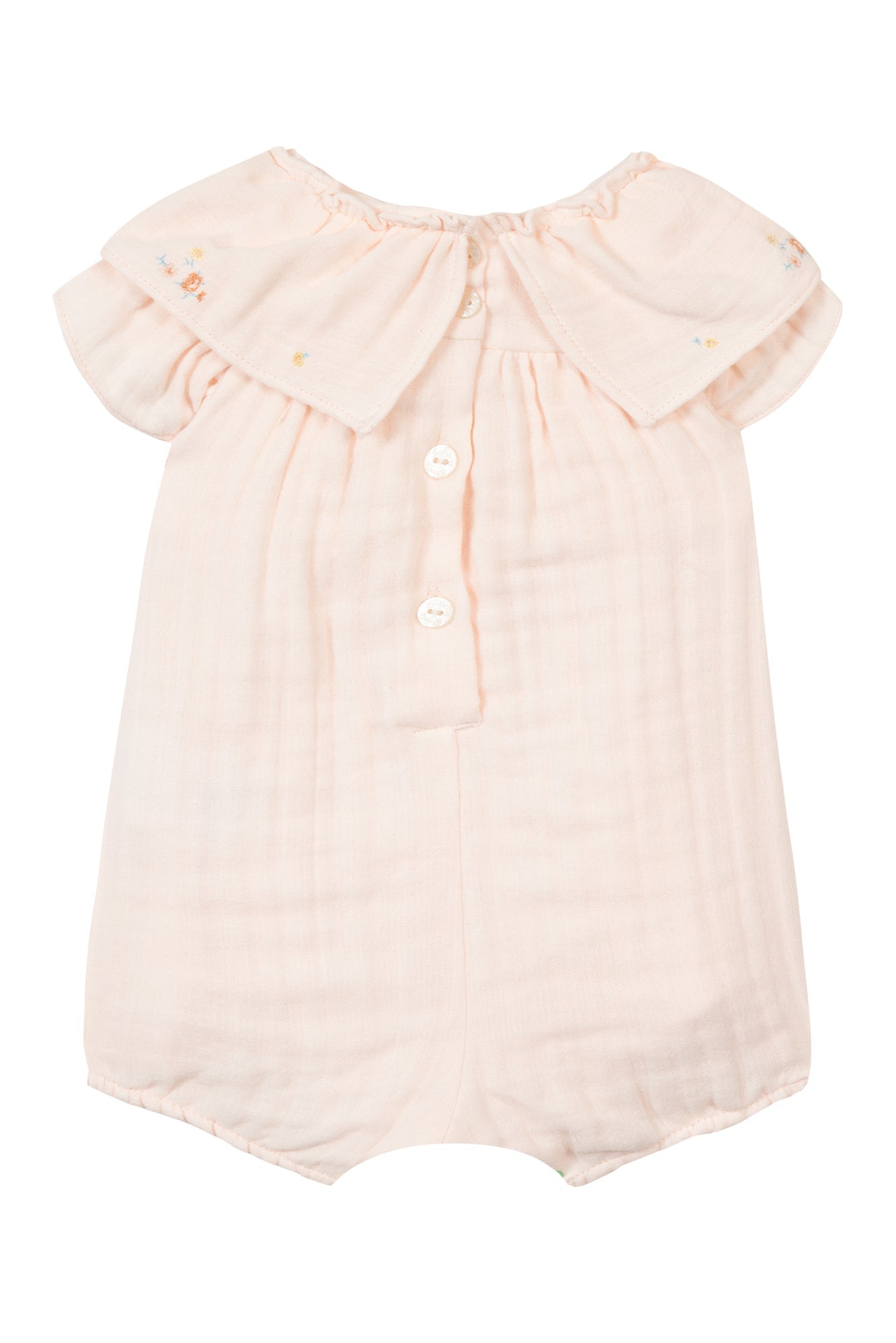 Mon Premier Trousseau short jumpsuit - Pale Pink