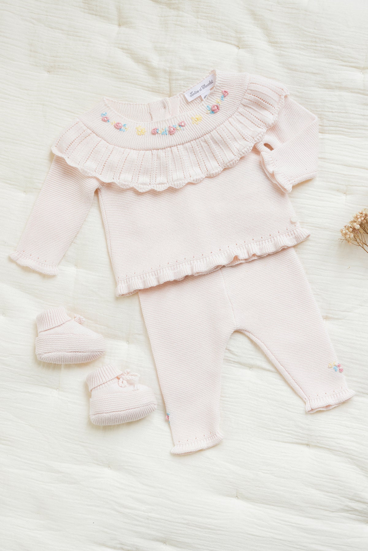 ZNO PICS // Ensemble long - rose pale