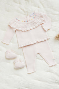 Ensemble en coton - Rose pâle