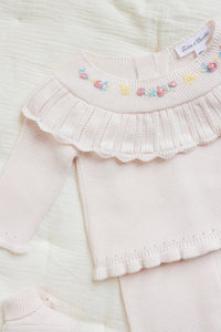 Ensemble en coton - Rose pâle