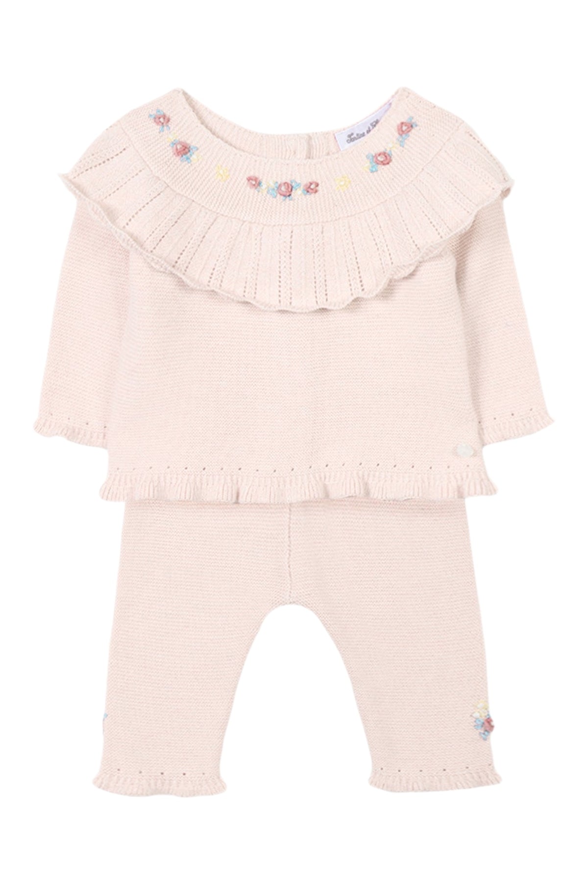 Ensemble long - rose pale
