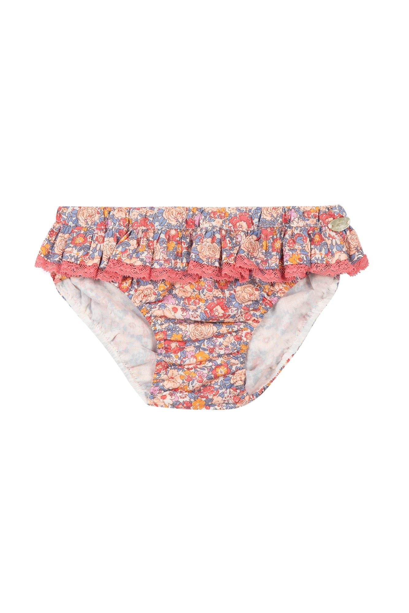 Culotte de bain Baby Jardin d'éte - Rose Moyen