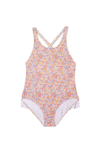 Bandeau École buissonnière en laine - Framboise Chiné