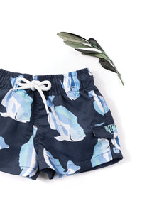 Short de bain Baby Carnet De Voyage - Marine