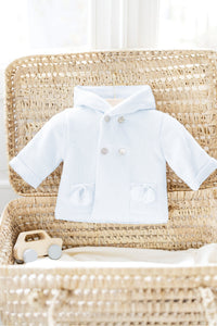 Mon Premier Trousseau Coat - Sky Blue