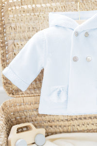 Mon Premier Trousseau Coat - Sky Blue