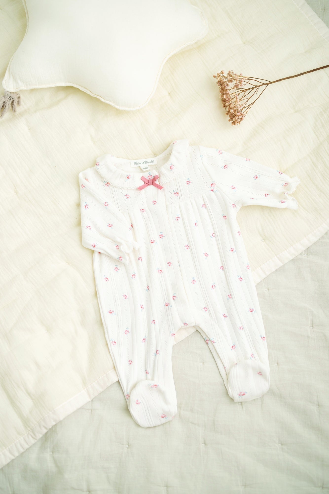 Baby Nuit pyjamas - Ecru