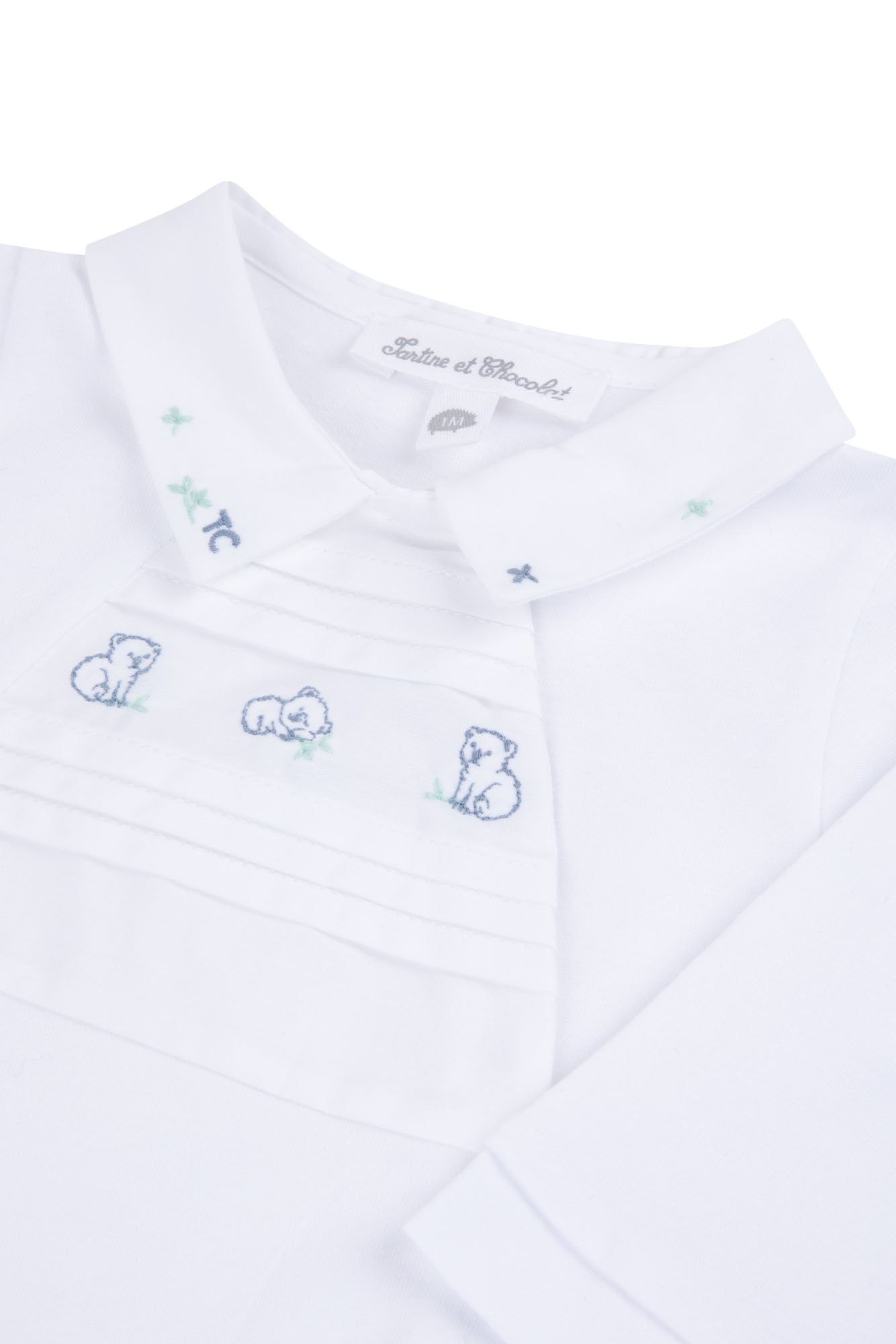 Baby Nuit Pyjamas - White