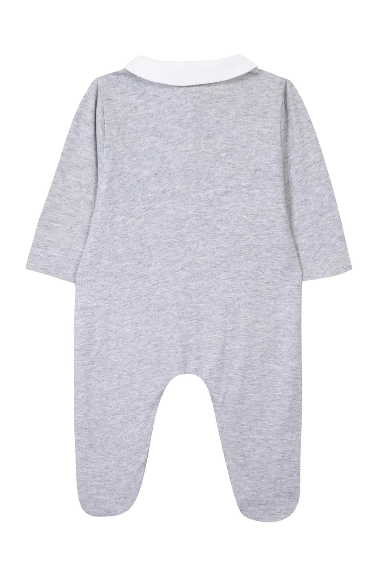 Baby Nigh Pyjamas - Light Heather Grey