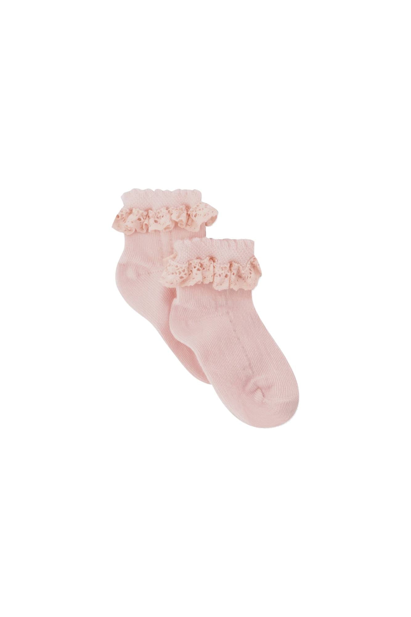 Chaussettes Baby Jardin Tropical - Rose Pâle
