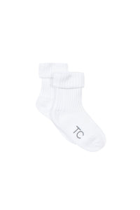 Baby Ceremonie Socks - White