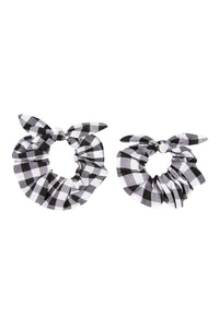 Capsule Chic scrunchies - Black