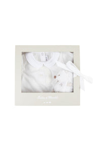 Pyjamas with cuddly toy Mon Premier Trousseau - Ecru