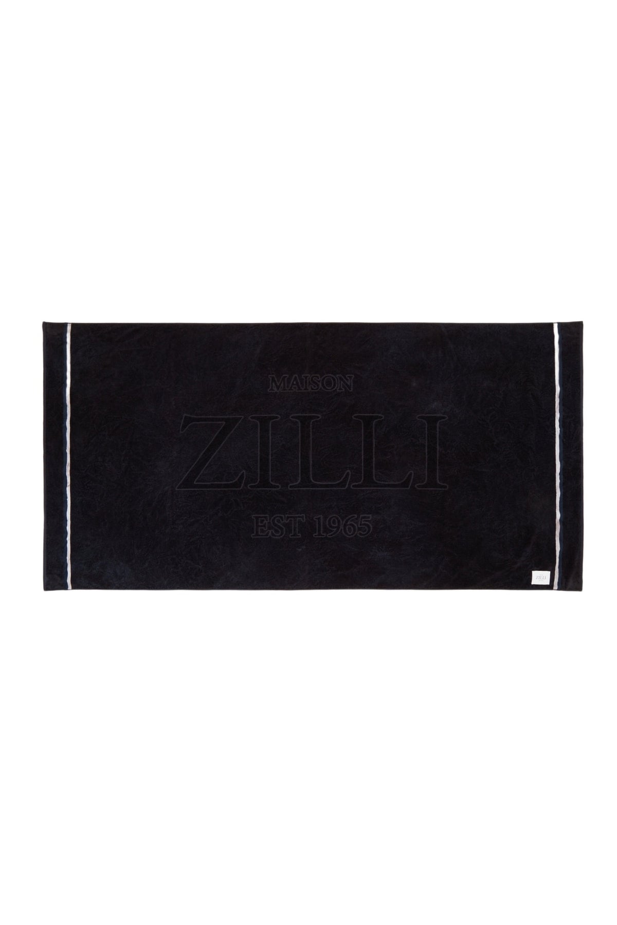 Serviette de plage en coton - Blue Navy