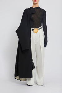 Pantalon Twister coupe large - White