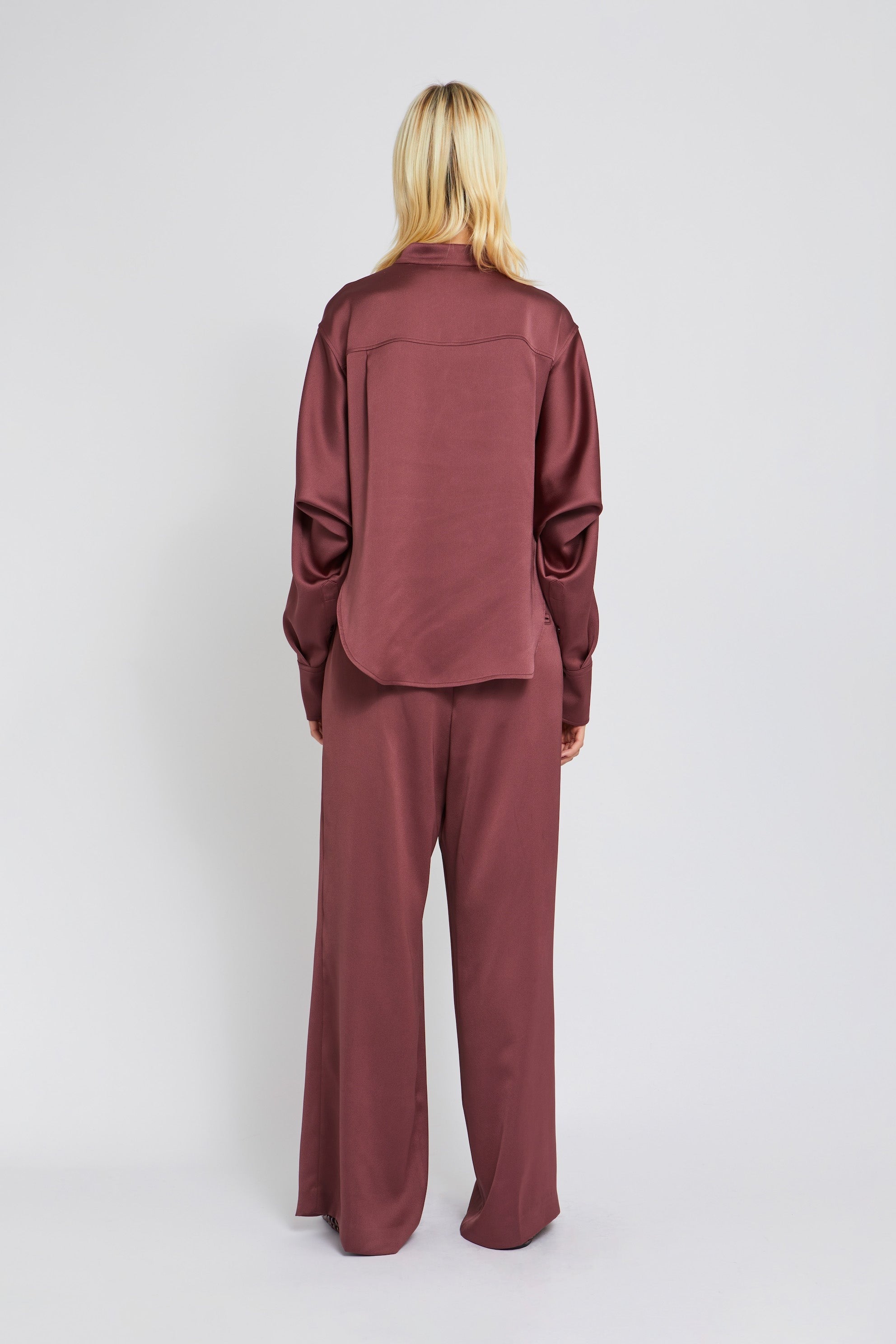 Pantalon Twister coupe large - Camel