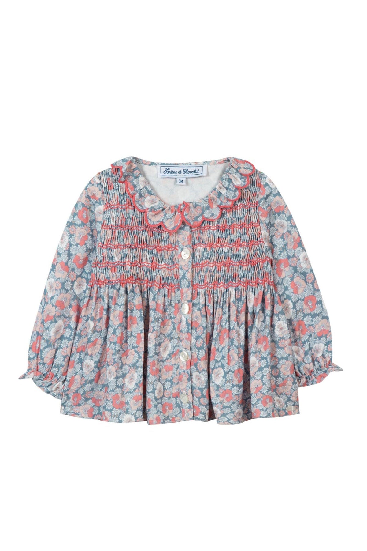 Corail / Tunique Preppy Hivernal - Corail