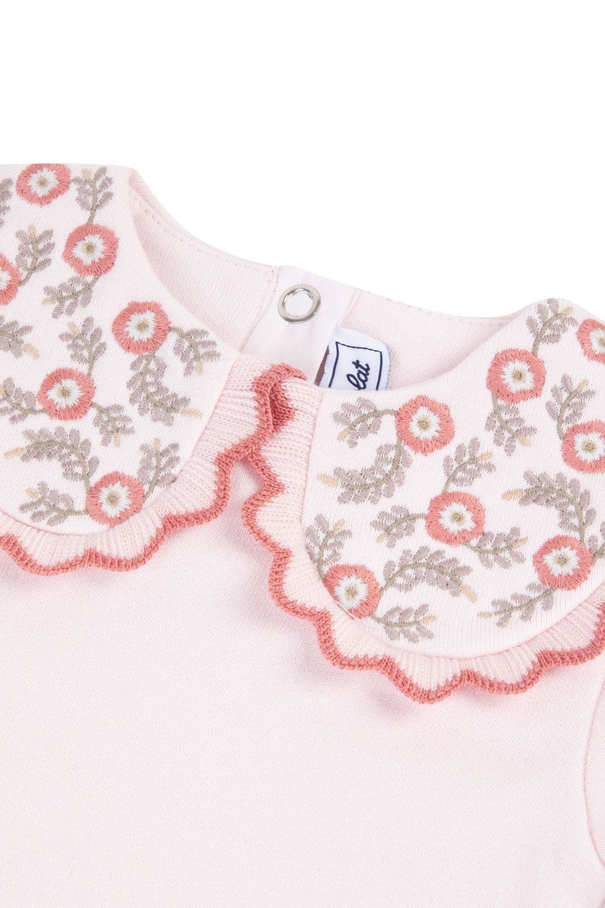Rose Pâle / Sweatshirt Bouquet Romantique - Rose Pâle