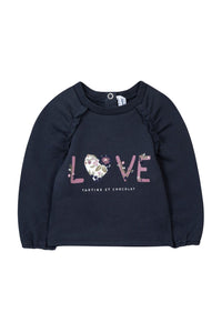 Sweatshirt Matin bucolique - Marine