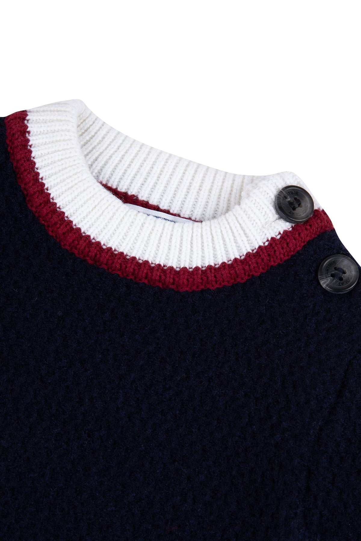Pull City en laine et cachemire - Marine