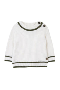 Pull City en laine et cachemire - Nacre