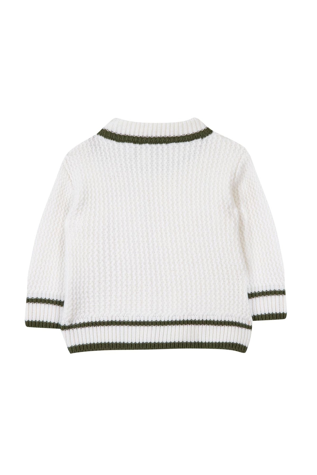 Nacre / Pull City En Laine Et Cachemire - Nacre