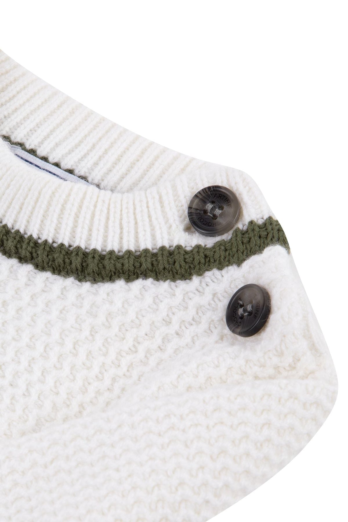 Nacre / Pull City En Laine Et Cachemire - Nacre