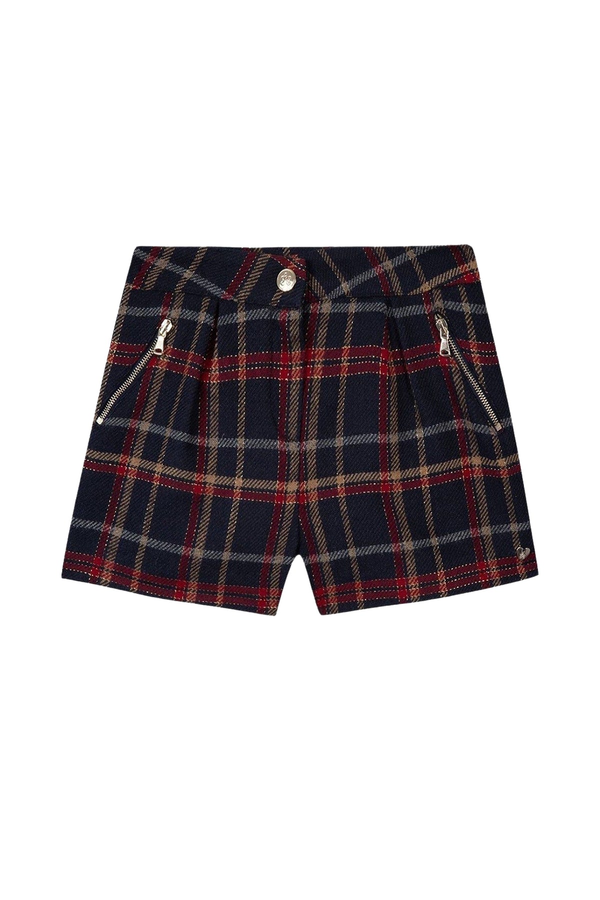 Christmas capsule collection woollen shorts Navy blue