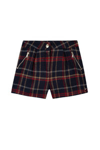 Short Capsule Noël en laine - Marine