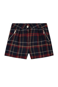 Short Capsule Noël en laine - Marine