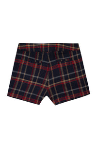 Short Capsule Noël en laine - Marine