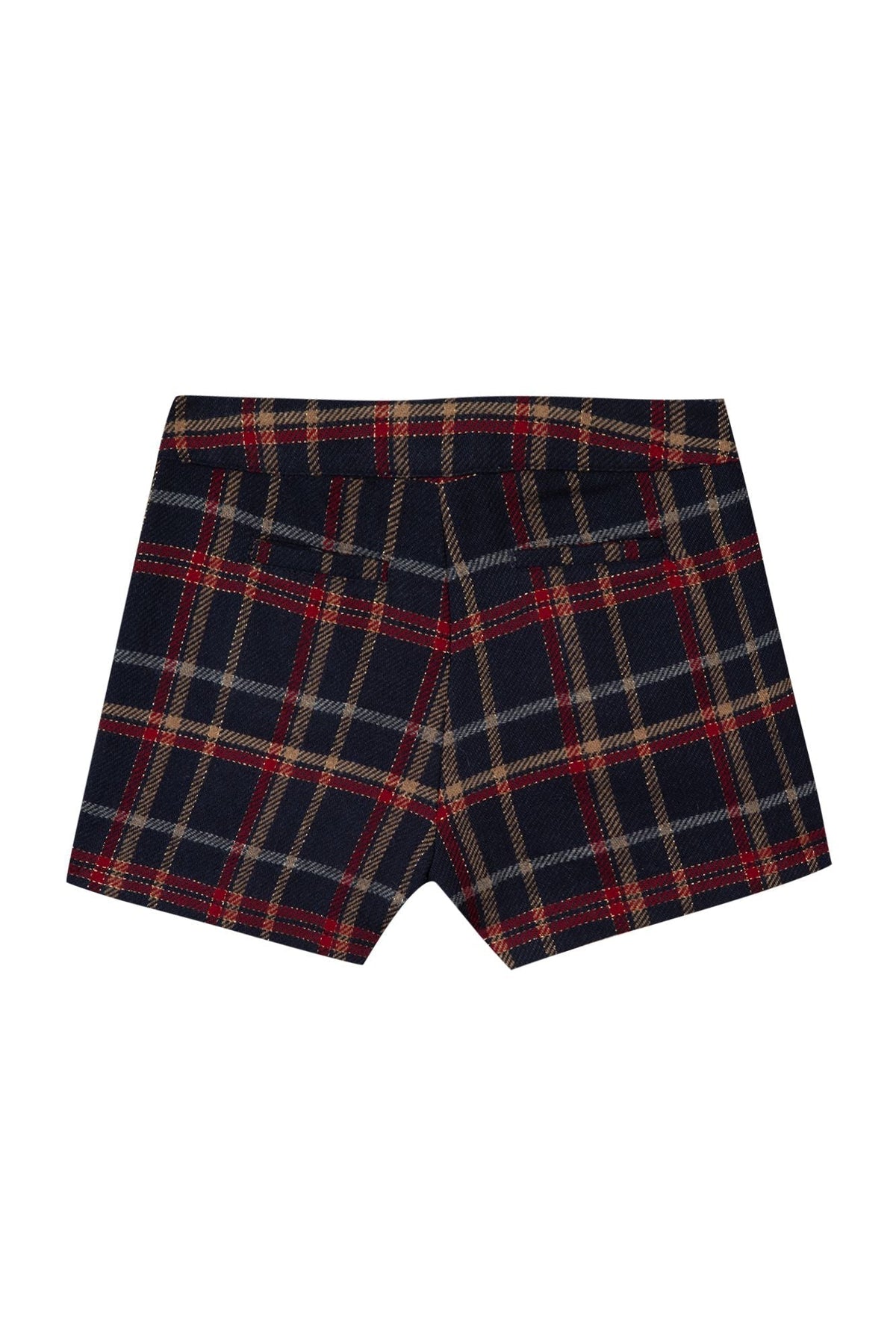 Short Capsule Noël en laine - Marine