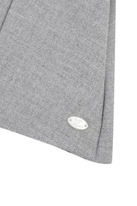 Jupe Back to school - Gris chiné moyen