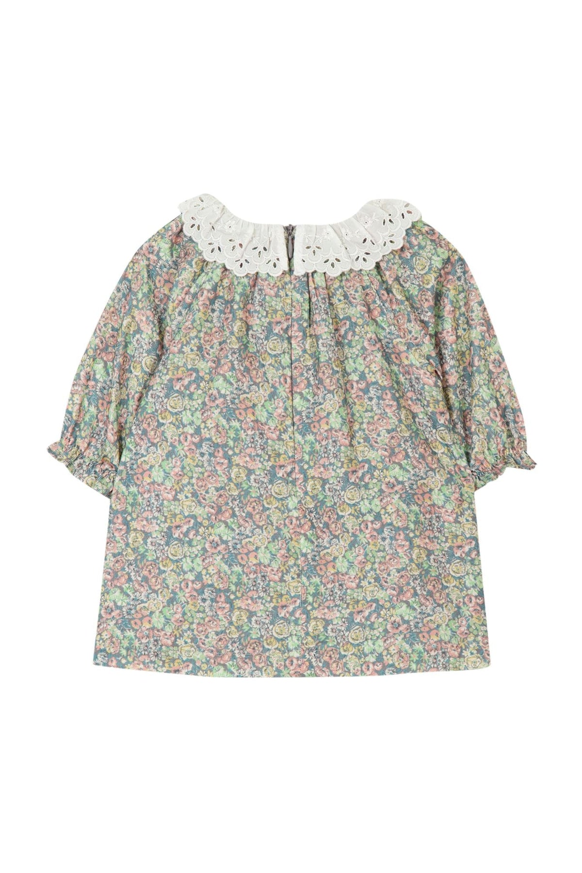 Robe Bouquet romantique à imprimé fleurs - Gris moyen