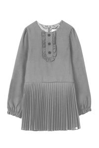 Robe Back to school - Gris chiné moyen