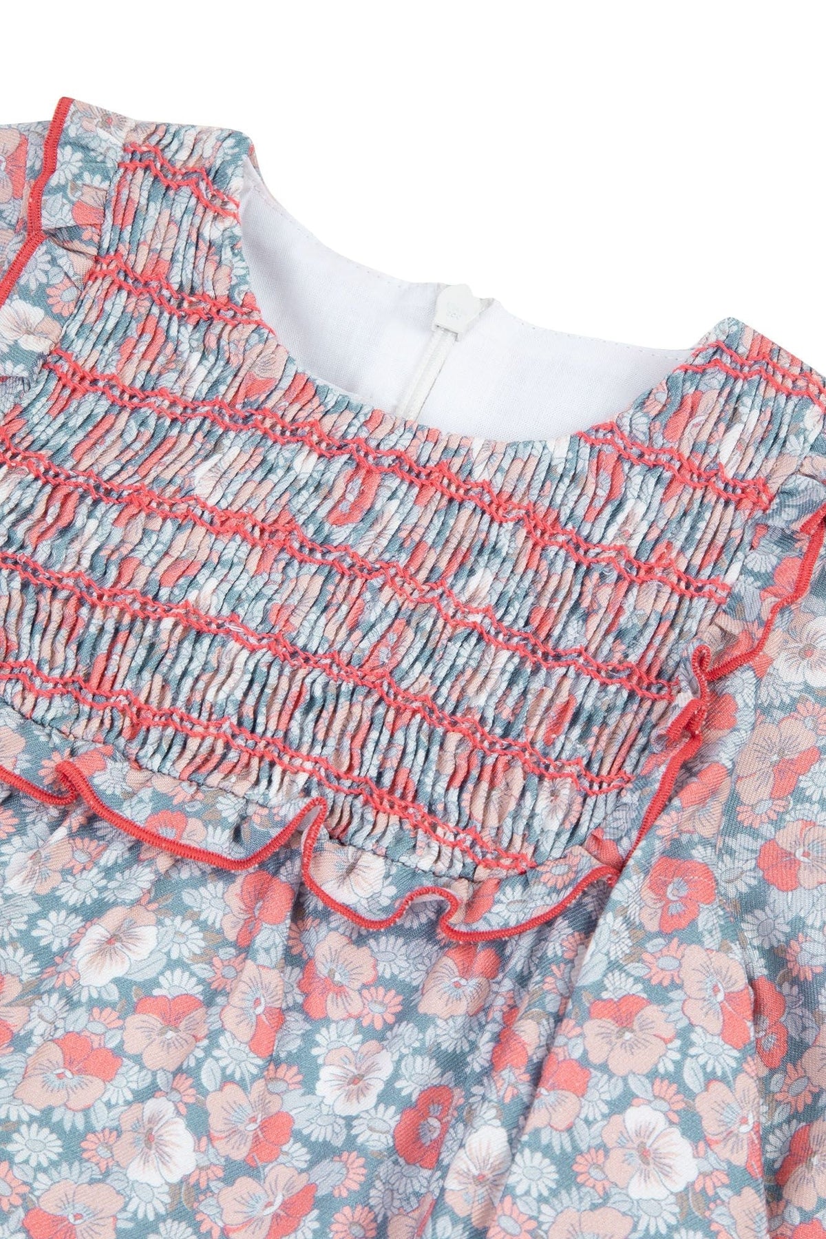 Corail / Robe Preppy Hivernal - Corail