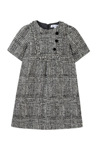 Robe Preppy hivernal en laine mélangée - Anthracite