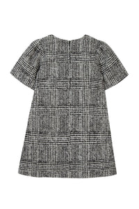 Robe Preppy hivernal en laine mélangée - Anthracite