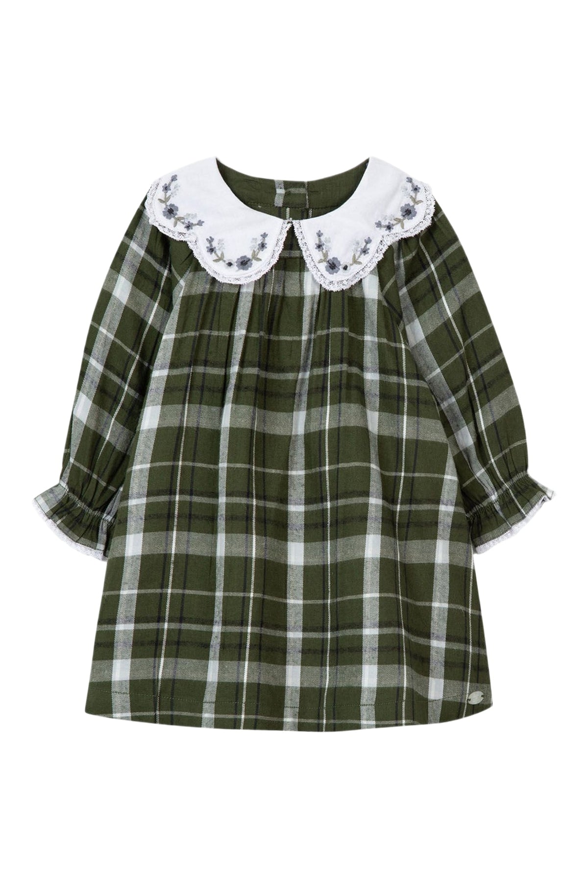 Cotton Winter Garden dress Khaki