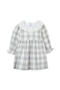 Robe Matin bucolique - Gris chiné clair