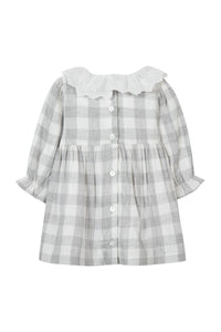 Robe Matin bucolique - Gris chiné clair