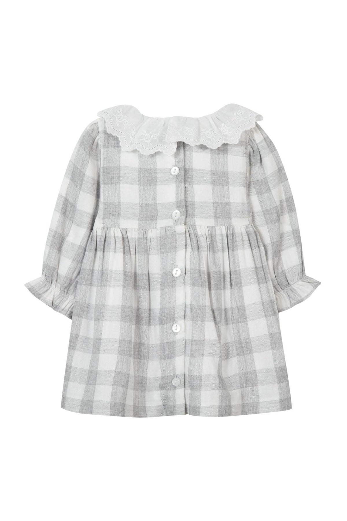 Robe Matin bucolique - Gris chiné clair