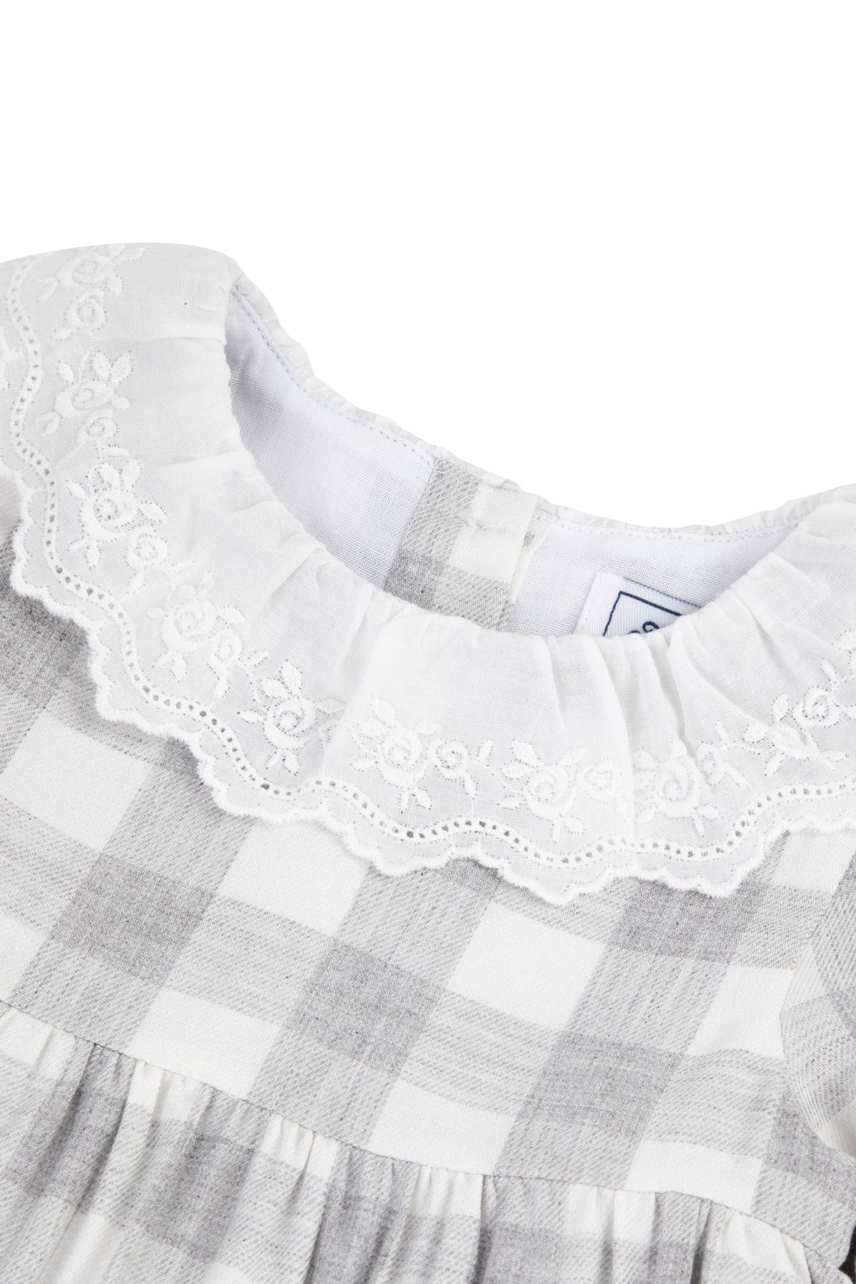Robe Matin bucolique - Gris chiné clair