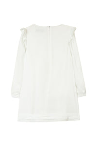 Robe Cérémonie smock - Nacre