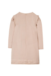 Robe Cérémonie smock - Rose thé spécial