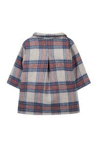 Manteau Preppy hivernal en laine - Taupe
