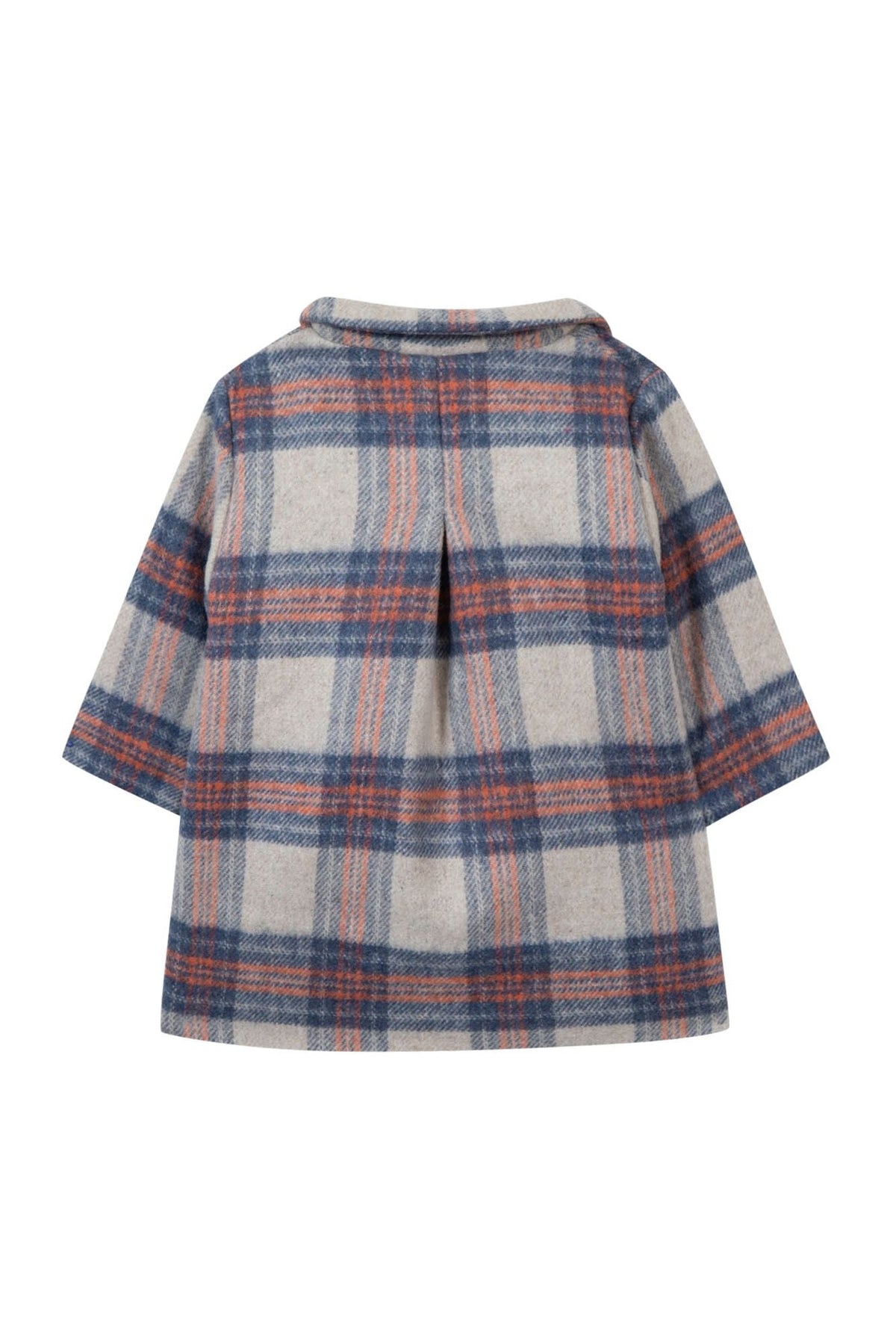 Manteau Preppy hivernal en laine - Taupe
