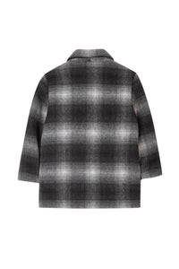 Manteau Étoile polaire en laine - Anthracite